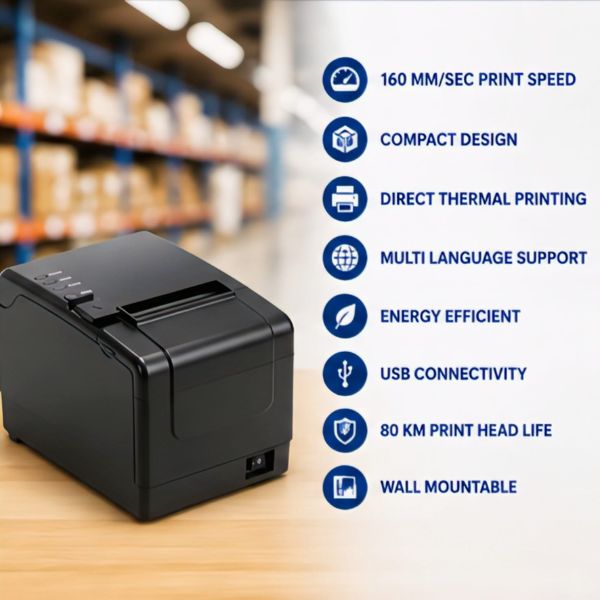 SRK HL-300 3Inch Thermal Receipt Printer