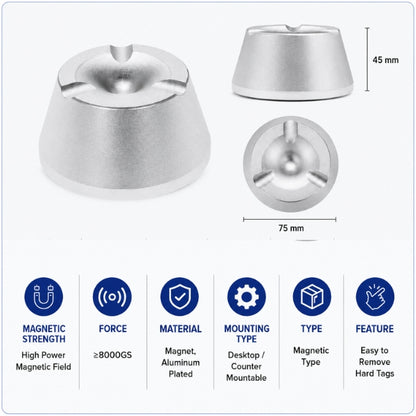 RF & AM Tag Magnetic Detacher