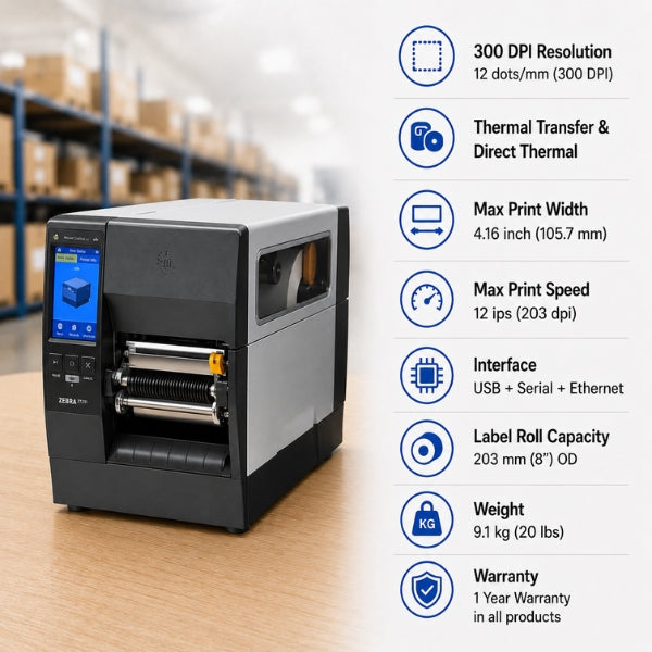 Zebra ZT231 Thermal Transfer Printer