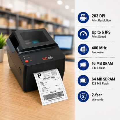 DC421 Barcode Label Printer