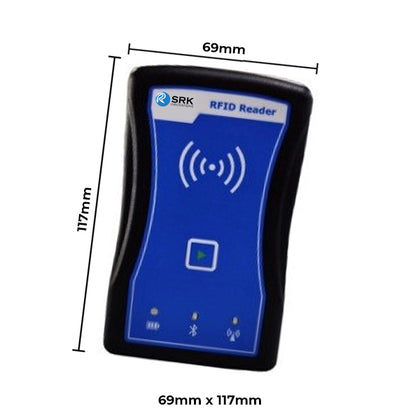 RFID HF NFC Portable Reader/Writer | 13.56MHz | Bluetooth | 1 Year Warranty