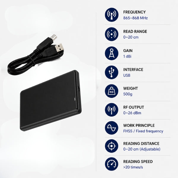 SRK-UDR6 RFID UHF Desktop Reader & Writer 