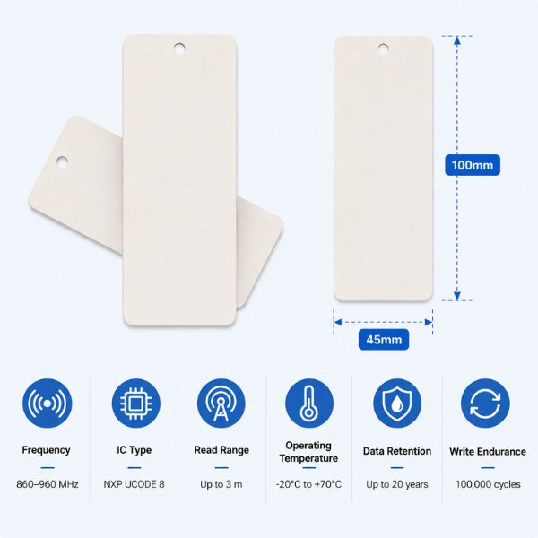 RFID UHF Apparel Hang Tags 