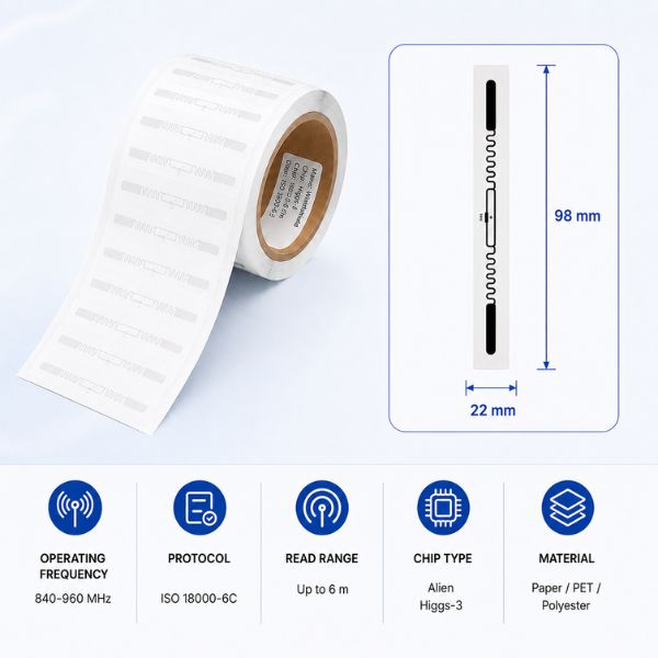 RFID UHF Solar Tag 