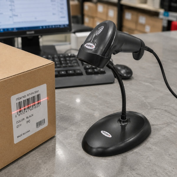 Rugtech LS-3000R 1D  Laser Barcode Scanner
