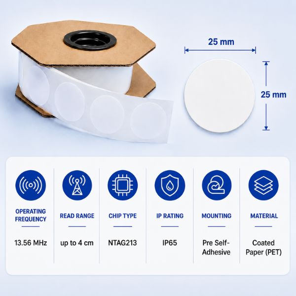 RFID NFC Ntag 213 Label Sticker Tag 