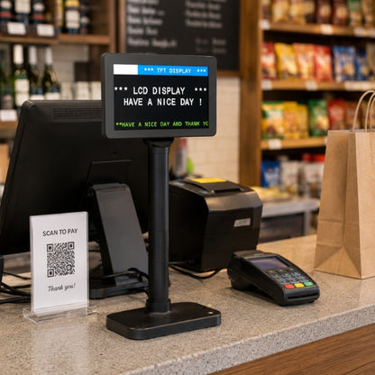Customer POS Display|SRK-BS700-III | | TFT-LCD Display | 7 inch Color Panel | USB | 1 year warranty