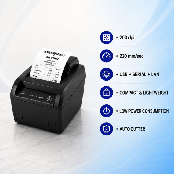 Posiflex AURA PP-8803 Thermal Printer 