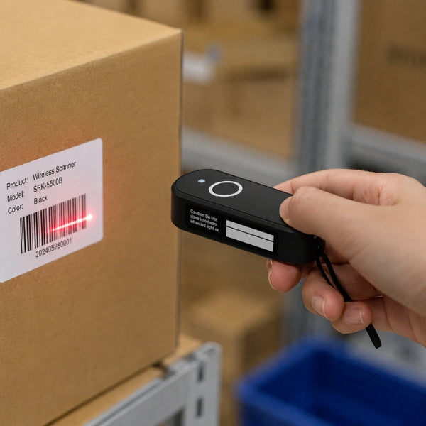 Bluetooth Portable Barcode Scanner |SRK-M40 1d| USB