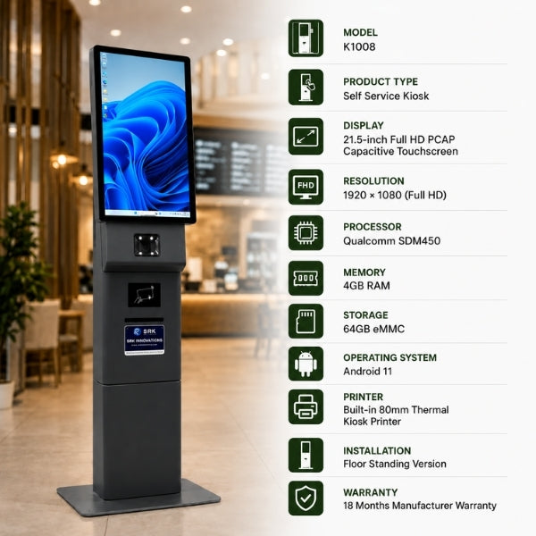 K1008 Self Service Kiosk
