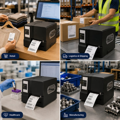 TSC ME-240 Barcode Printer with LCD