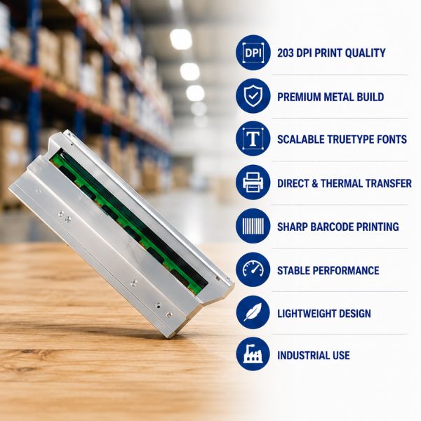 TSC TE210 Barcode printer head