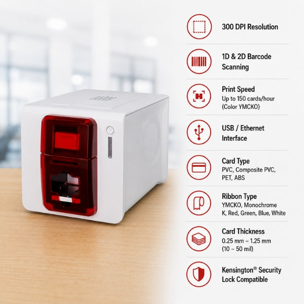 Evolis Zenius Classic Card Printer