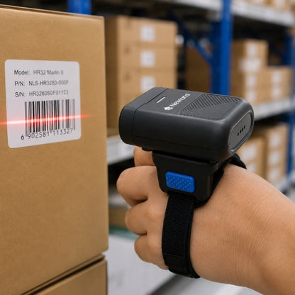 NLS-BS20 2D Wireless Wearable Ring barcode scanner | Bluetooth