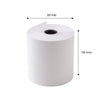 SRK Thermal Paper roll 79mmX30Mtr (3Inch)| 50 GSM |  Retail POS, Swipe Machine Roll |(Set of 10 Rolls)