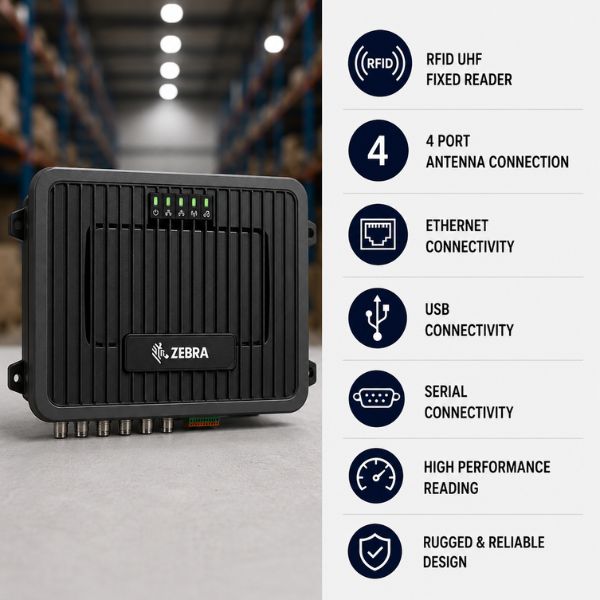 Zebra FX9600 RFID UHF Fixed Reader