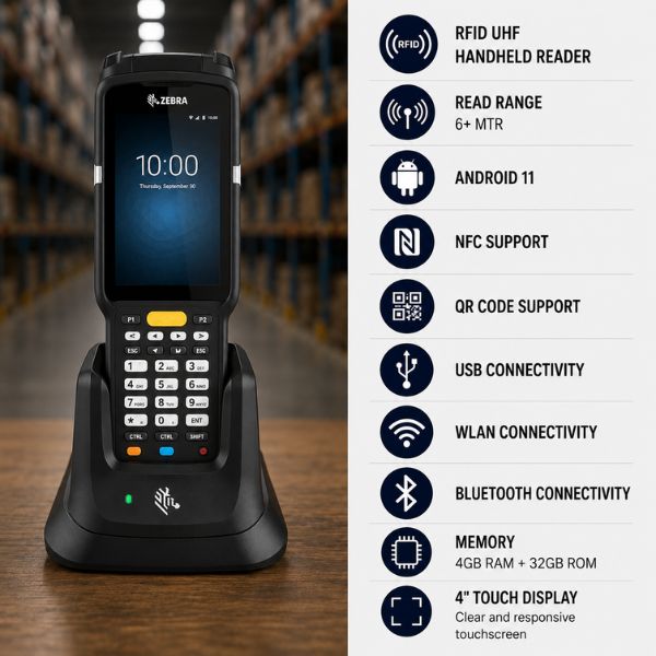 Zebra-MC3300 RFID UHF Handheld Reader