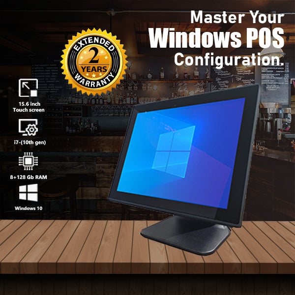 SRK W15710-Windows10 | Core i7 10th Generation | 15.6″ HD Display | 8+128GB SSD | USB+LAN