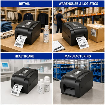 TSC TA220 Thermal Transfer & Direct Label Printer 