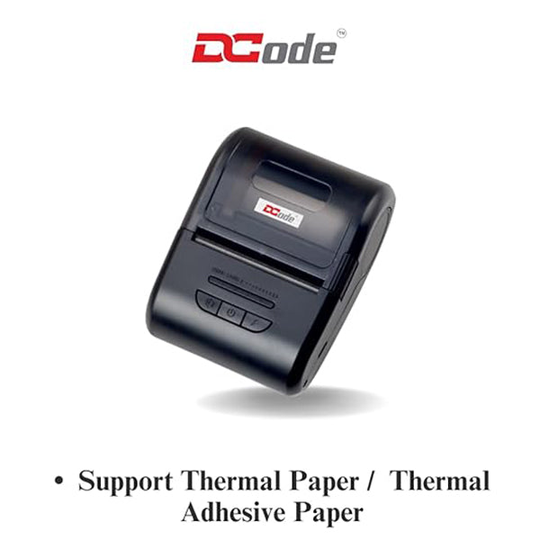 Dcode DC 2M Mobile Printer | 2inch | USB + Bluetooth
