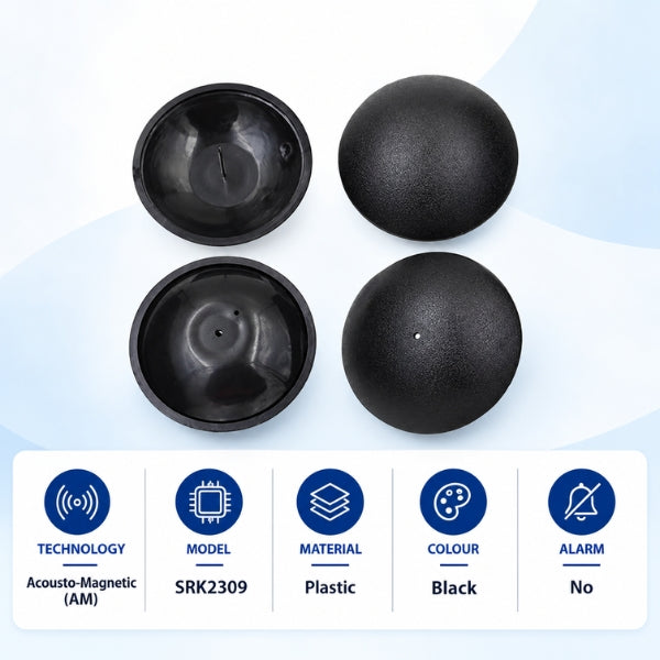 AM Golf Security Tag | SRK2309 | White Plastic EAS Anti-Theft Tag