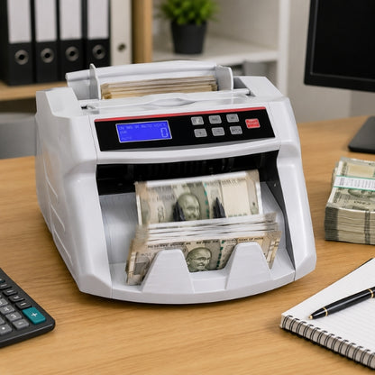 Gobbler GB-5388 Note Counting Machine with Fake Note Detection & Large LCD Display