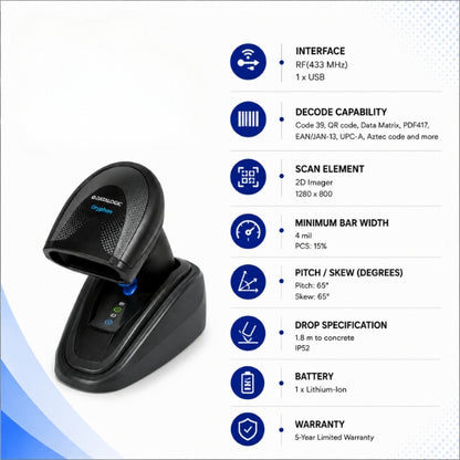 Datalogic Gryphon Gm4500 HC Barcode Scanner