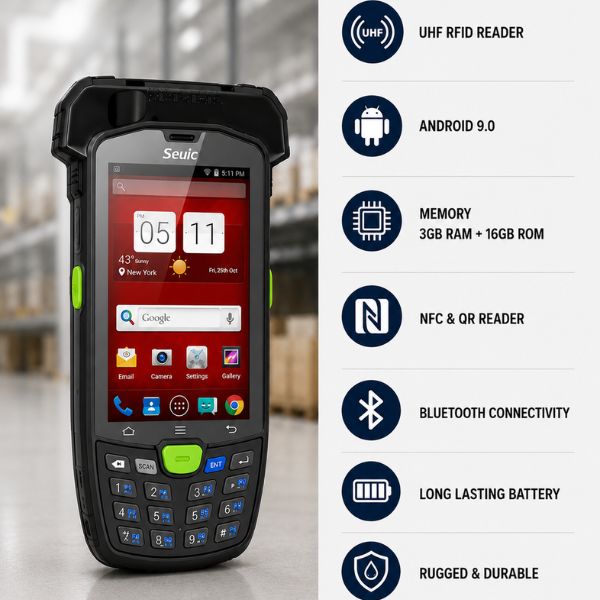 SRK9U RFID UHF Handheld Reader