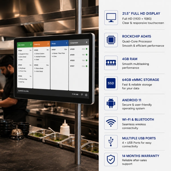  SRK-AD415 Android POS System 