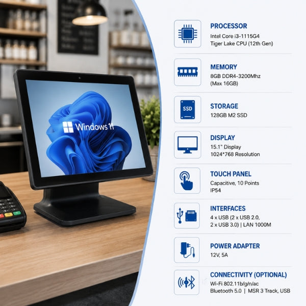 Window POS | Window 11 | SRK WD1215