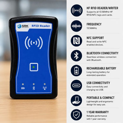 RFID HF NFC Portable Reader/Writer