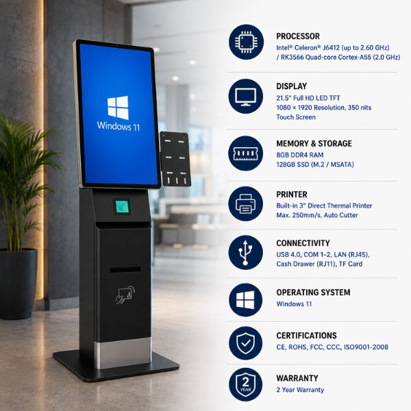 K1008 Self Service Kiosk