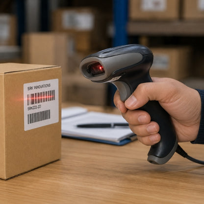 SRK 222–2D Wired Barcode Scanne