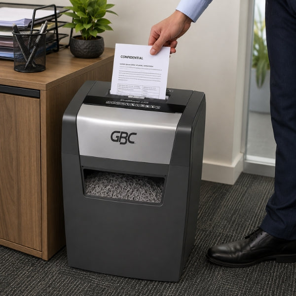 GBC S206 ShredMaster Straight Cut Personal Office Paper Shredder | 7 Sheets