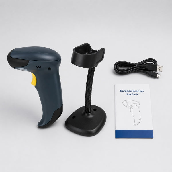 Retsol D2060 Handheld Wired 2D Laser Barcode Scanner