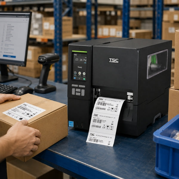 TSC-MH641T Metal Industrial Barcode Label Printer 
