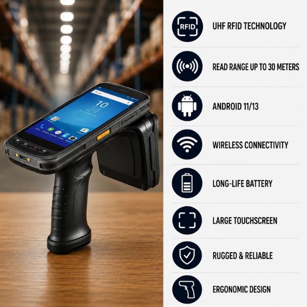 Chainway C72 Handheld RFID Reader-Android 11/13 