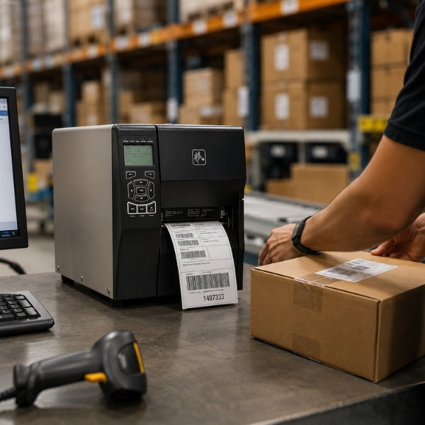 Zebra ZT230 Industrial Thermal Transfer Tabletop Label Printer