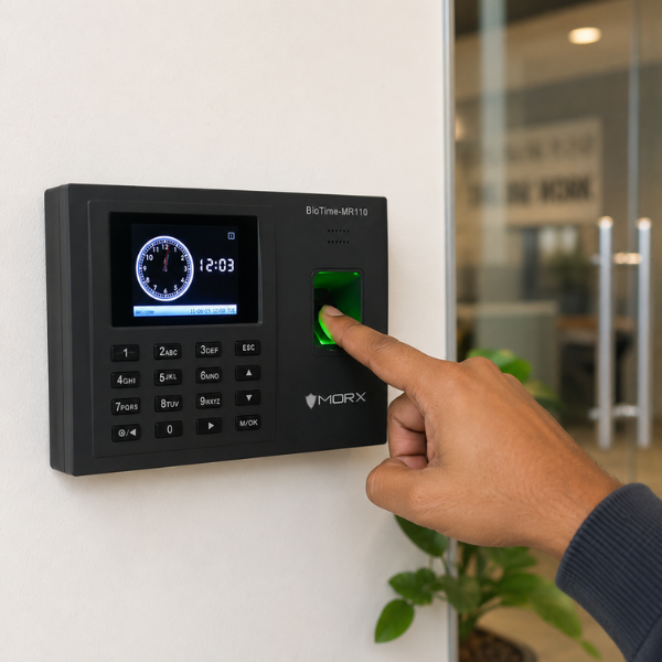 Biometric Attendance Machine |Size:190x140x50mm |USB Connectivity -Employee Time Tracking