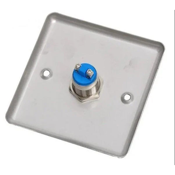 Exit Switch | 3-Port Design|Size:86x86mm | Touch| Stainless Steel| Wired -Access Control
