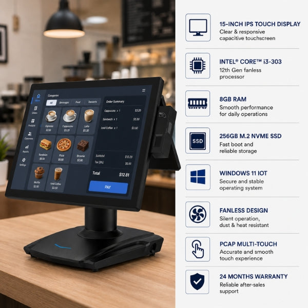SRK-i3-303 Windows POS System