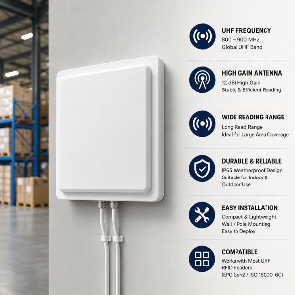 SRK-RFA12D RFID UHF Antenna Reader