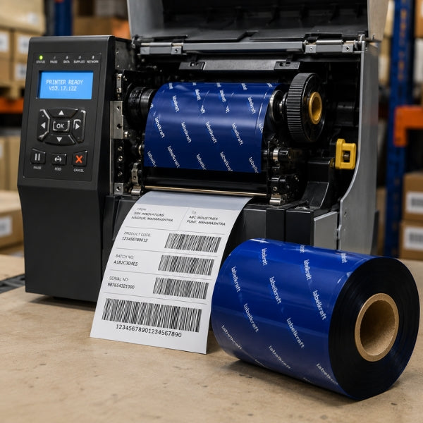 Resin Ribbon | 105MM X 300MTR | Thermal Transfer Ribbons