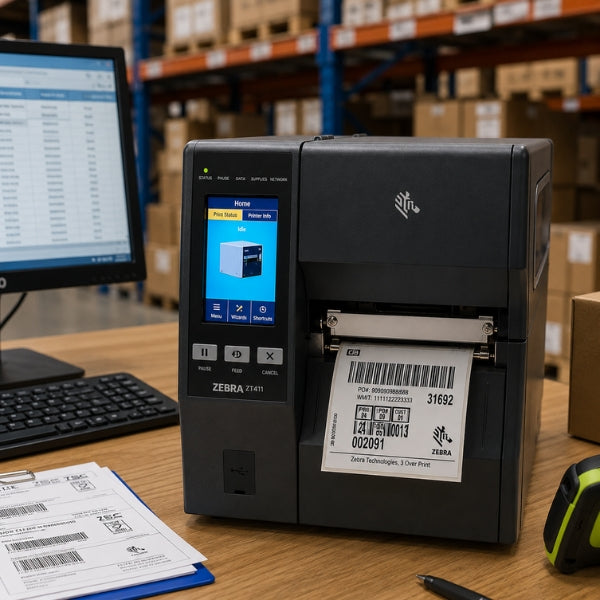 Zebra ZT411 Direct Thermal Industrial Label Printer