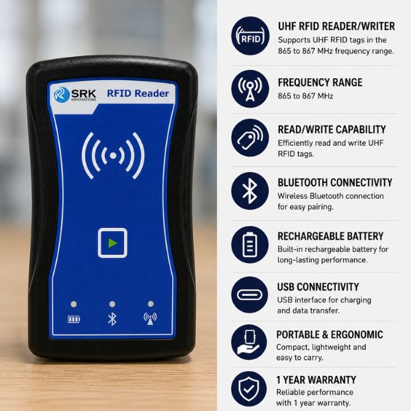 RFID UHF Handheld  Reader/Writer