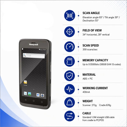 Honeywell EDA-51 2D Handheld Mobile Barcode Scanner 