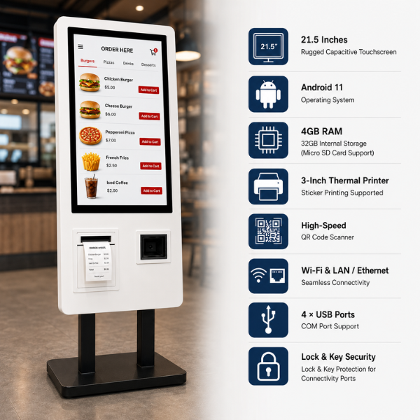SRK-215K Self Order Kiosk
