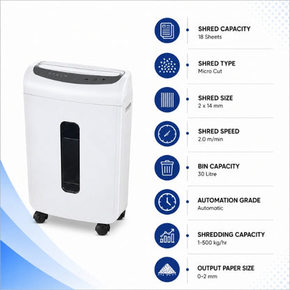 Gobbler GS 17 Micro Cut Paper Shredder