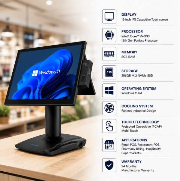  SRK-i5-303 Windows POS System 