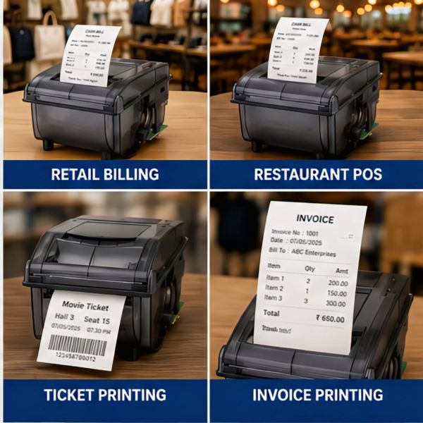 SRK RP203 Direct Thermal Receipt Printer